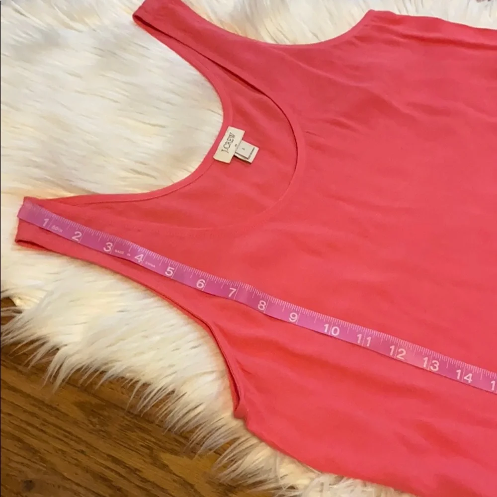 J.Crew hot pink tank top summer blouse size 2